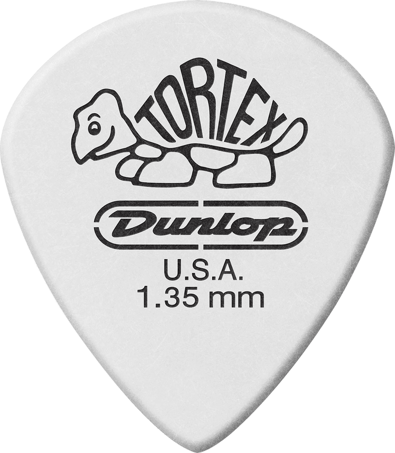 12 x 1,35mm Tortex White Jazz III