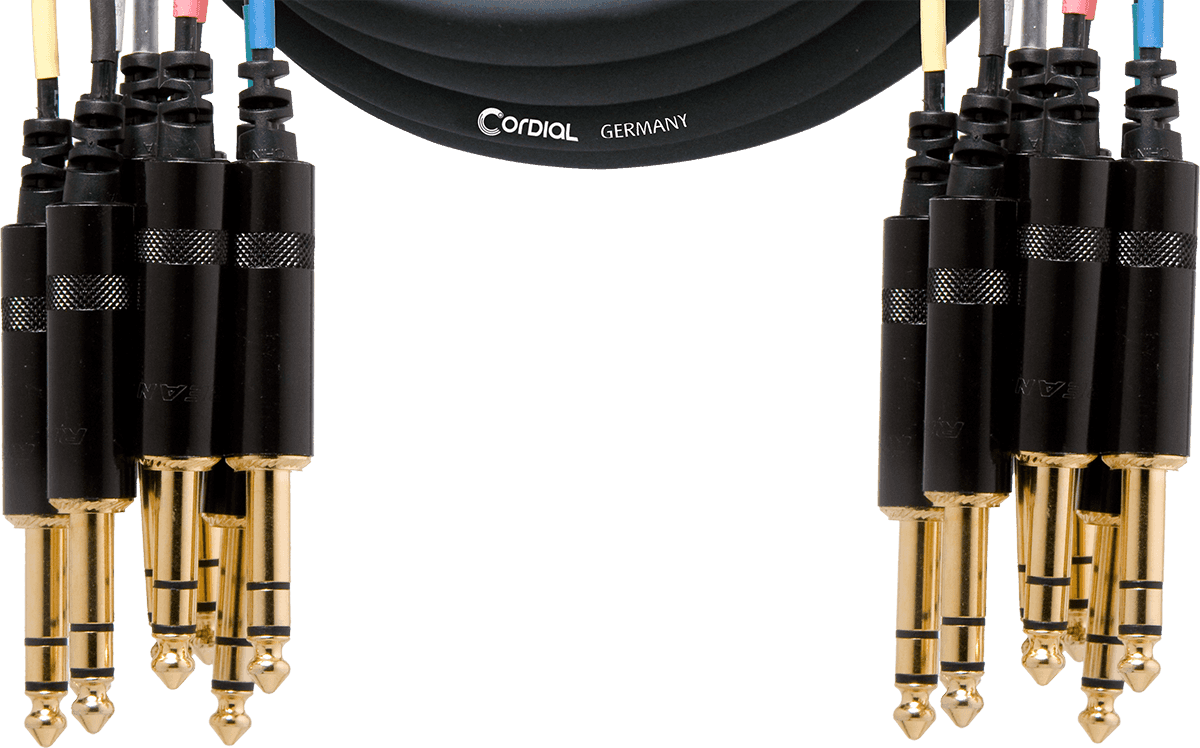 Cordial Multipar 8 Jack/jack Estéreo 3 M