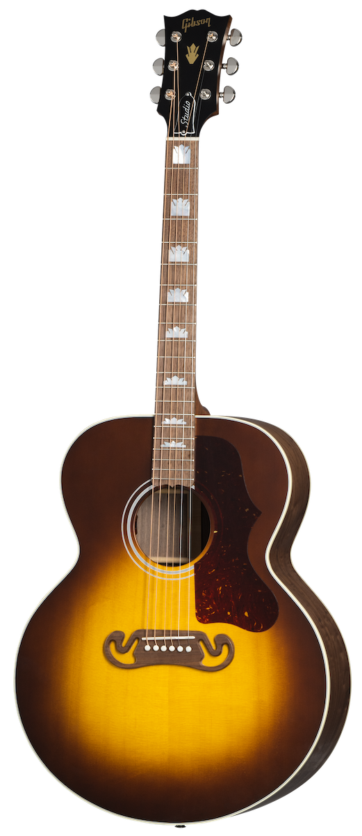 Gibson Acoustic Sj-200 Studio Walnut Satin Walnut Burst
