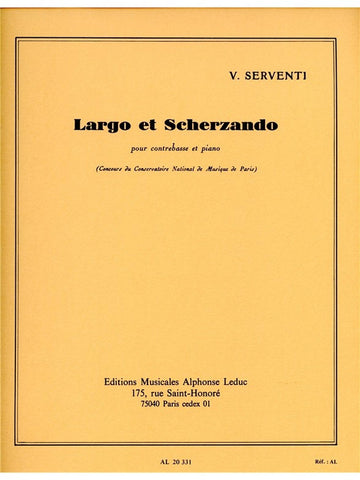Largo et Scherzando pour contrebasse et piano