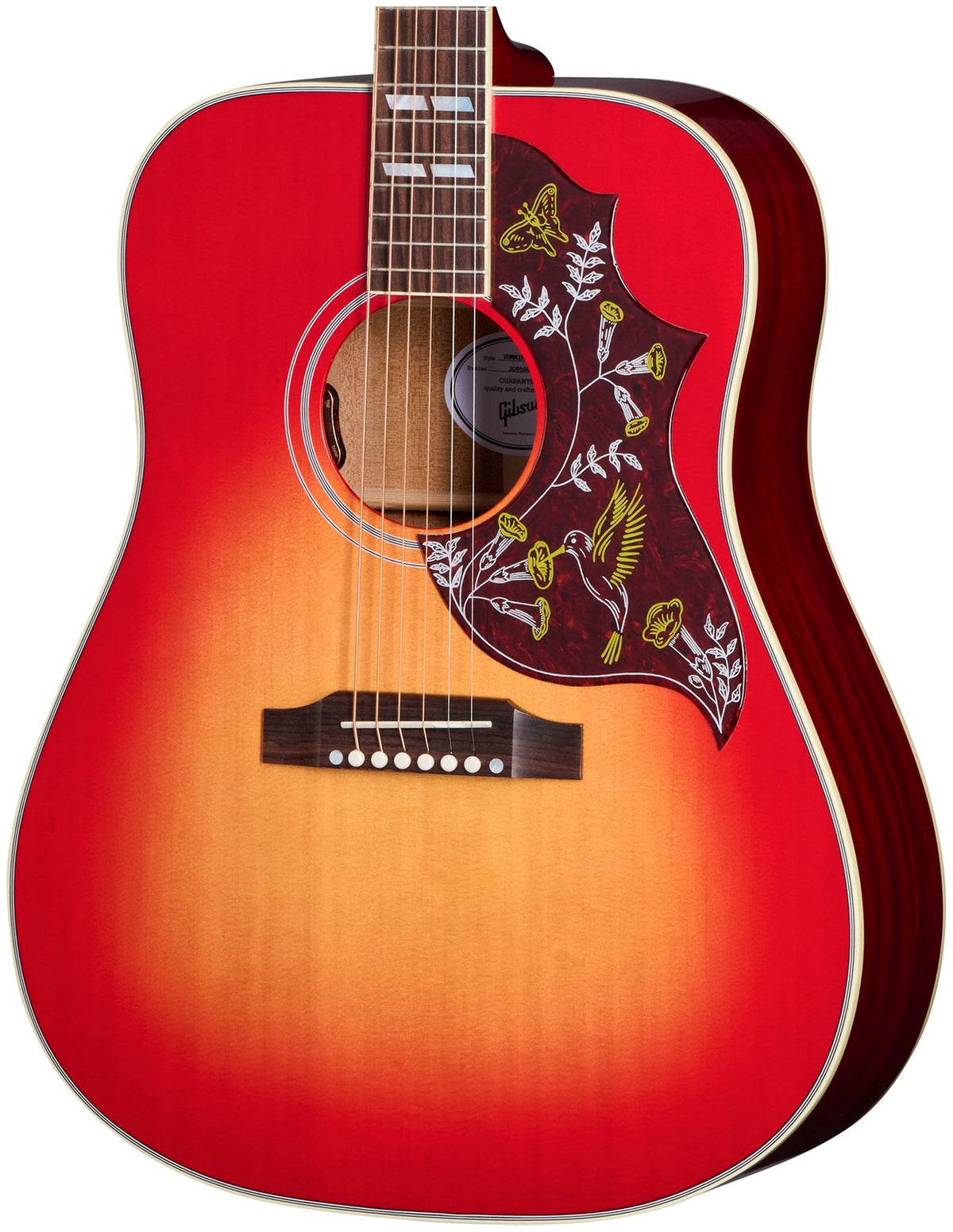Hummingbird Standard Sunburst cereza Vintage Moderno