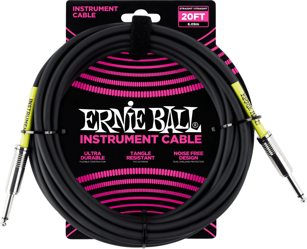 CLASSIC INSTRUMENT CABLES JACK/JACK 6M BLACK