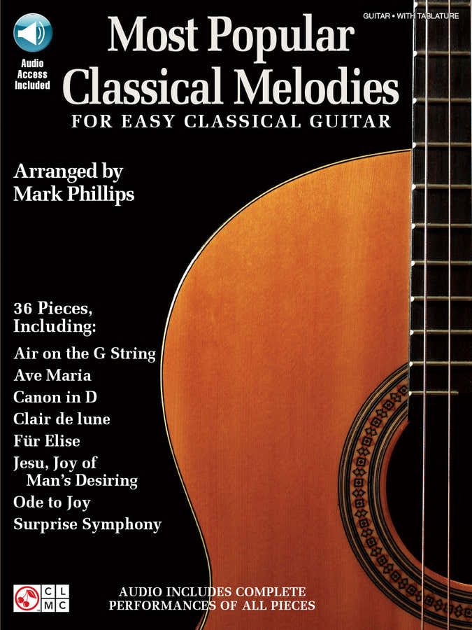 Most Popular Classcal Melodies + Audio En Ligne - Classical Guitar