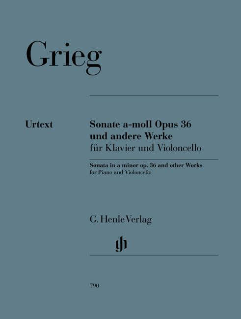 Grieg E. - Sonata A Minor Op. 36 And Other Works