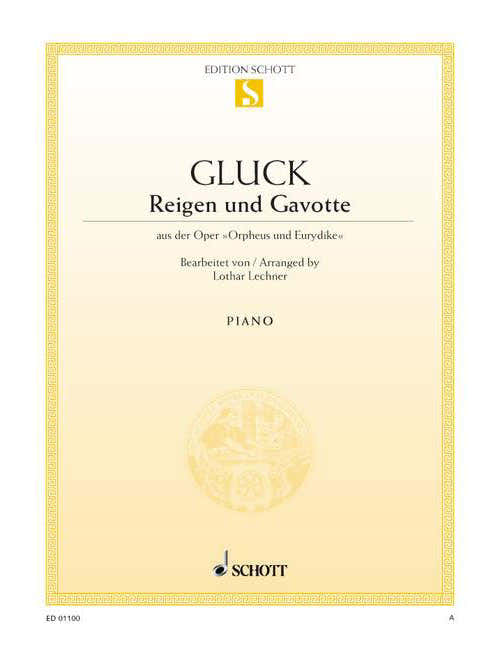 Gluck - Round Dance And Gavotte - Piano