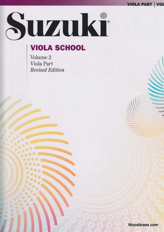 SUZUKI VIOLA SCHOOL VIOLA PART VOL.2 REV. EDITION