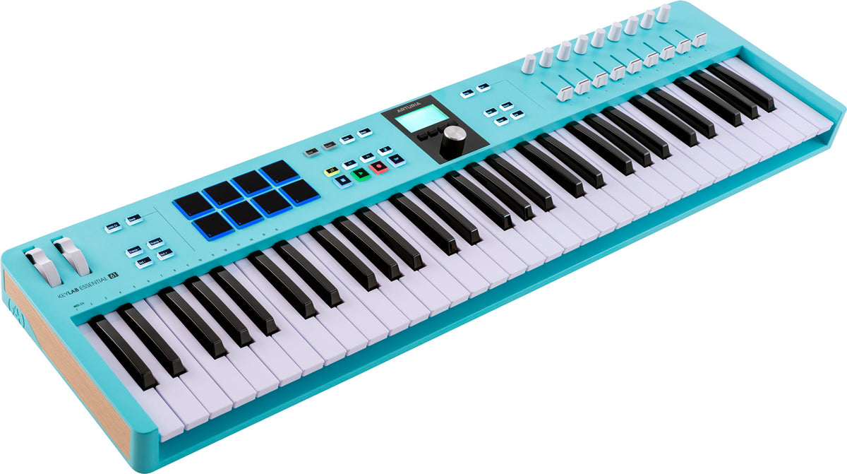 Keylab Essential 61 MK3 Aguamarina