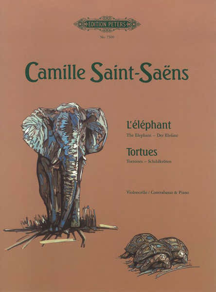 SAINT-saens Camille - The Elephant / Tortoises - Double Bass And Piano