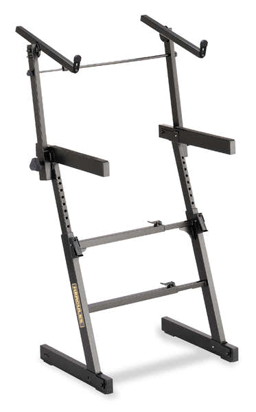 Hercules Stands Soporte doble para teclado KS410B Negro