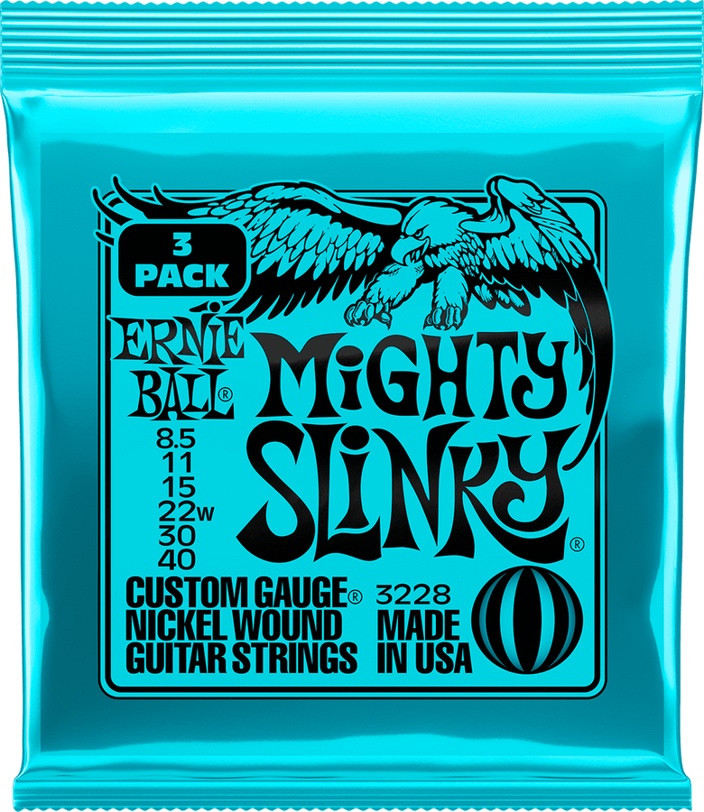 3228 Mighthy Slinky 8,5-40 Paquete de 3