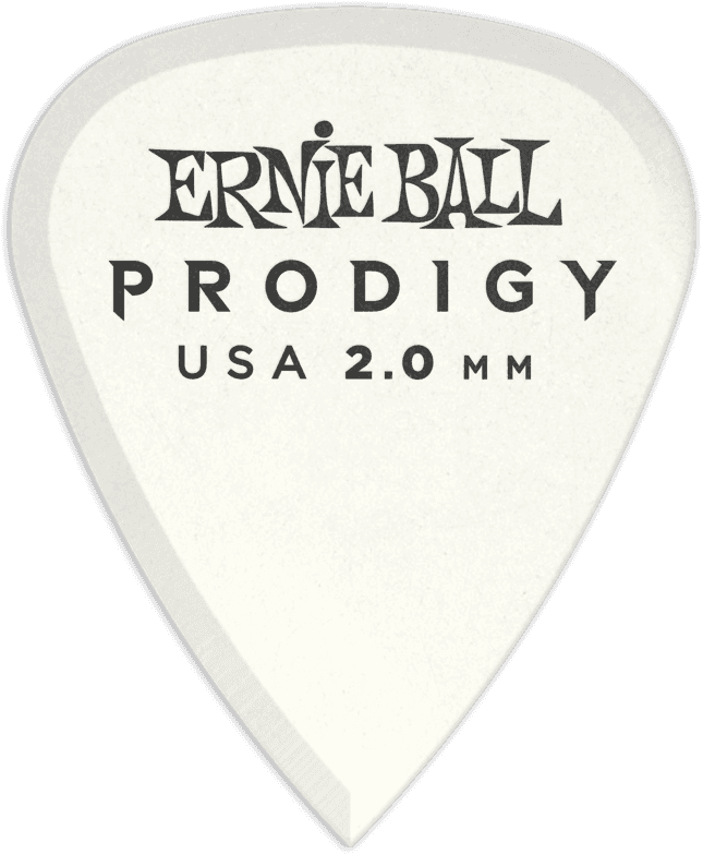 Púas Prodigy Bolsa de 6 Blanco 2mm
