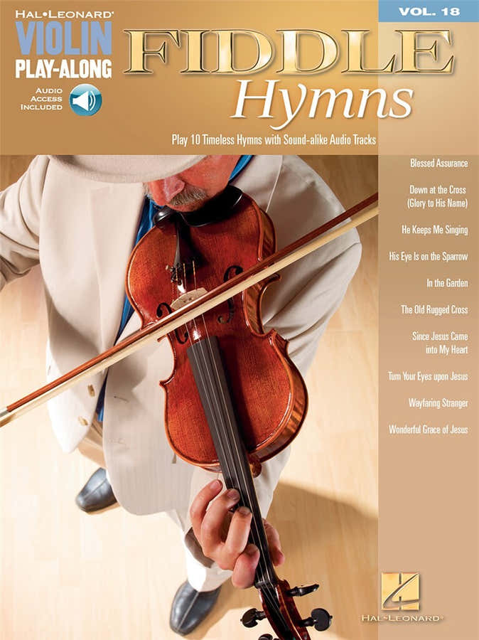 Fiddle Hymns - Violin Play Along Vol.18