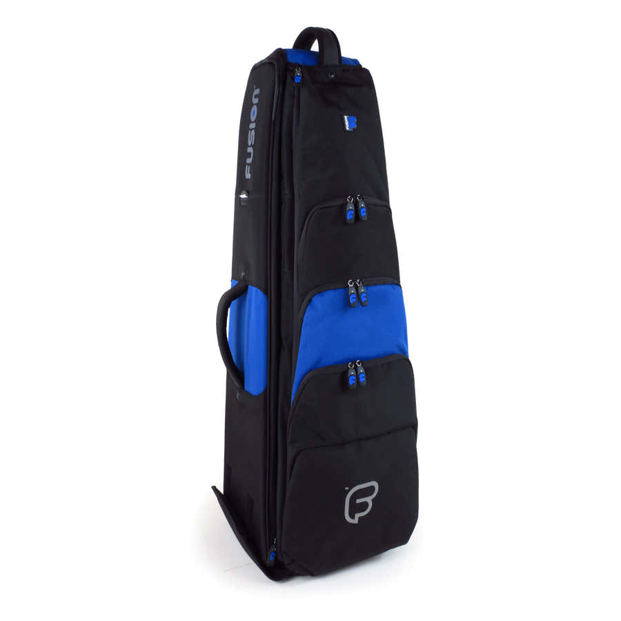 Premium Black/Blue Trombone Case