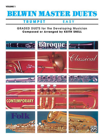 Snell Keith - Belwin Master Duets Trumpet Easy I - Trumpet Ensemble