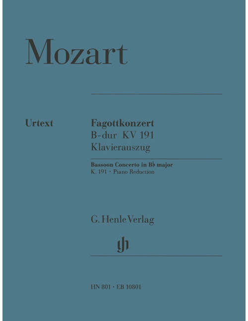 Mozart - Bassoon Concerto BB Major K. 191 - Bassoon et Orchestre
