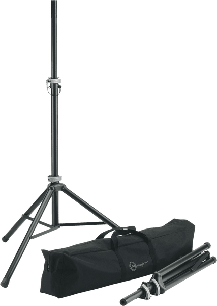 K&M 21459-000-55 PUESTO NEGRO PARA ALTAVOZ CON FUNDA