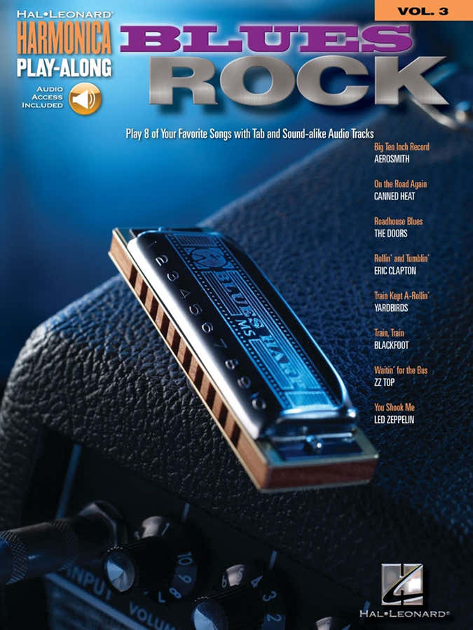 Harmonica Play-Along Volume 3 - Blues/Rock + AUDIO EN LIGNE