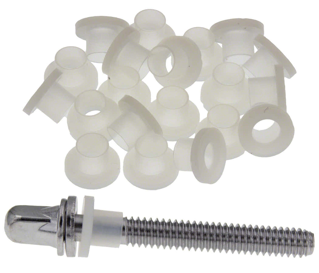 TRW50W - NYLON TENSION ROD WASHERS - WHITE (X50)