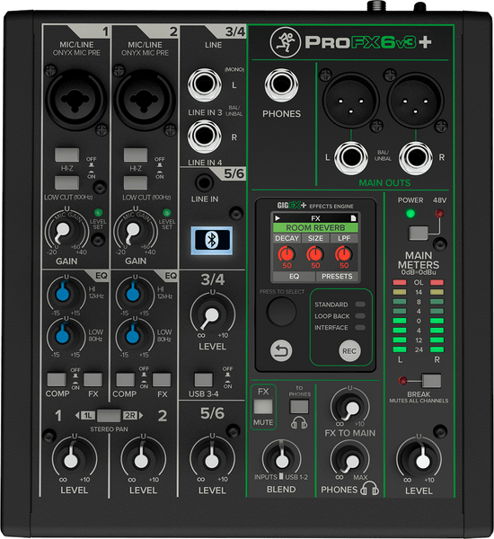 Mackie PROFX6V3+