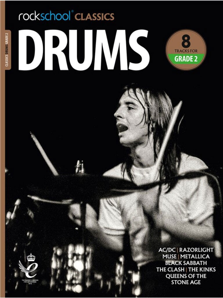 ROCKSCHOOL CLASSICS DRUMS GRADE 2 (2018)