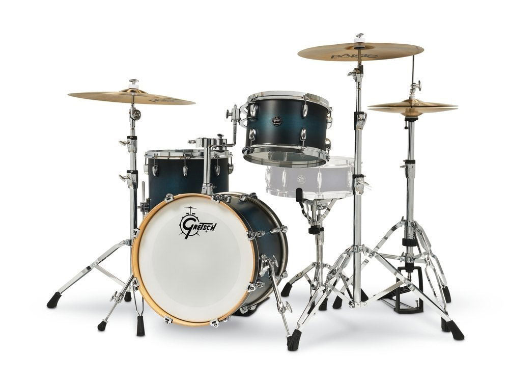 Renown Maple Jazette 18 Degradado azul antiguo satinado