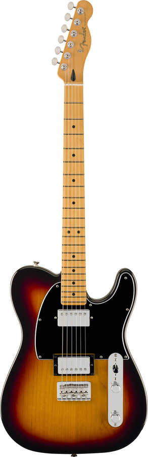 Telecaster HH Player II MN Sunburst de 3 colores