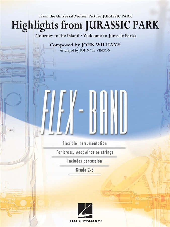John Williams - Highlights From Jurassic Park - Score Flex Band