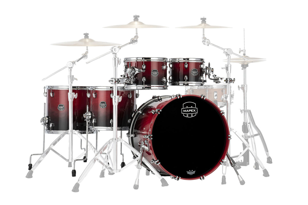 Mapex Saturn V Studio 22 Degradado Escarlata