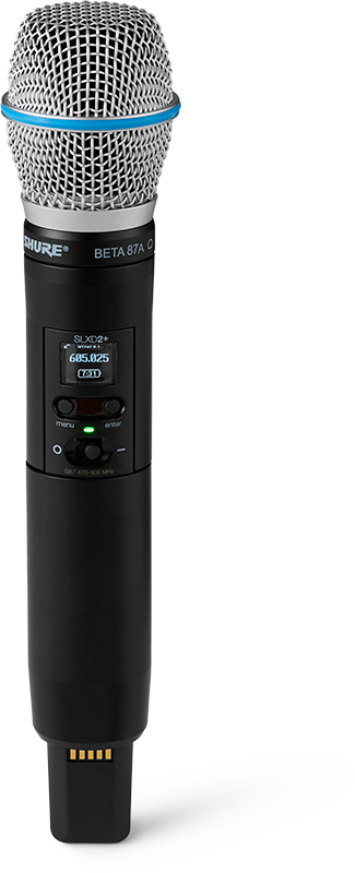 Shure SLXD2+-B87A-G65