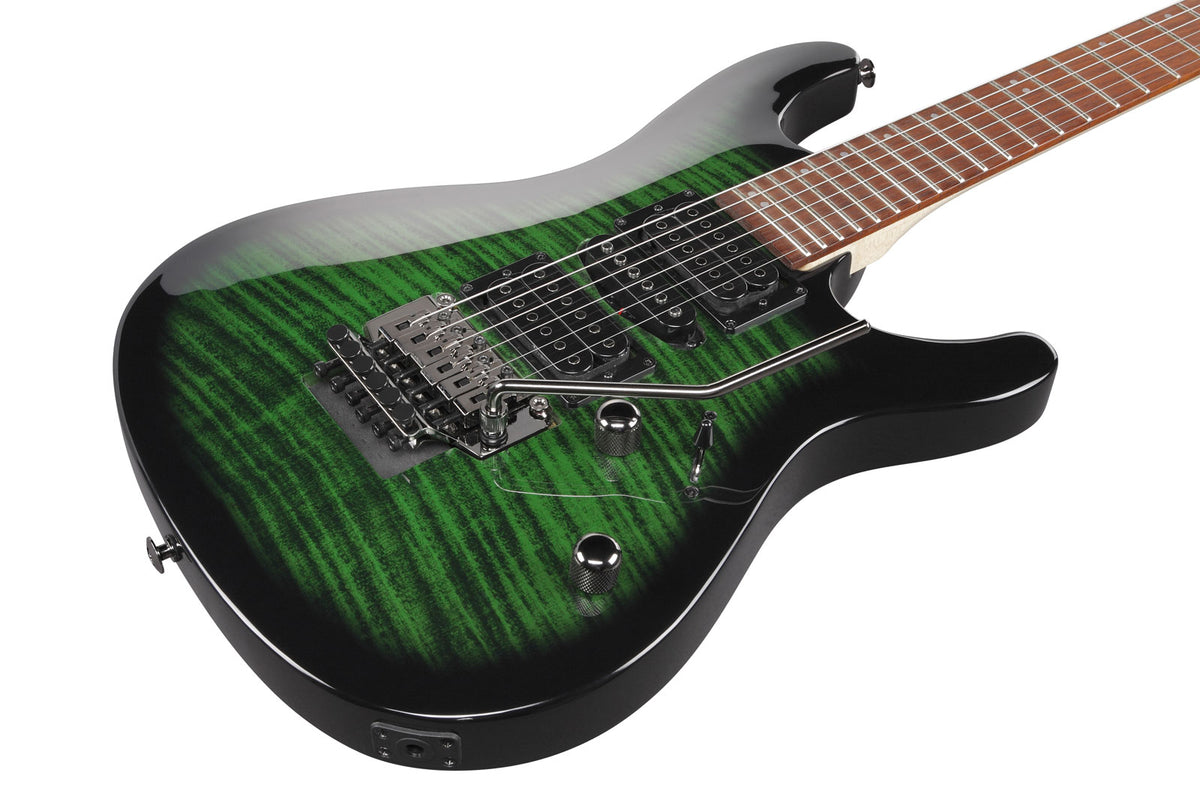 KIKOSP3-TEB Verde esmeralda transparente Burst Signature Kiko Loureiro