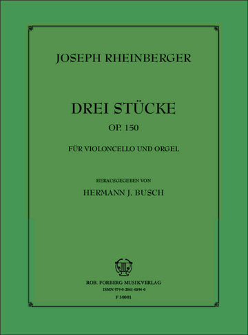 Drei Stücke (Abendlied Pastorale Elegie) op.15