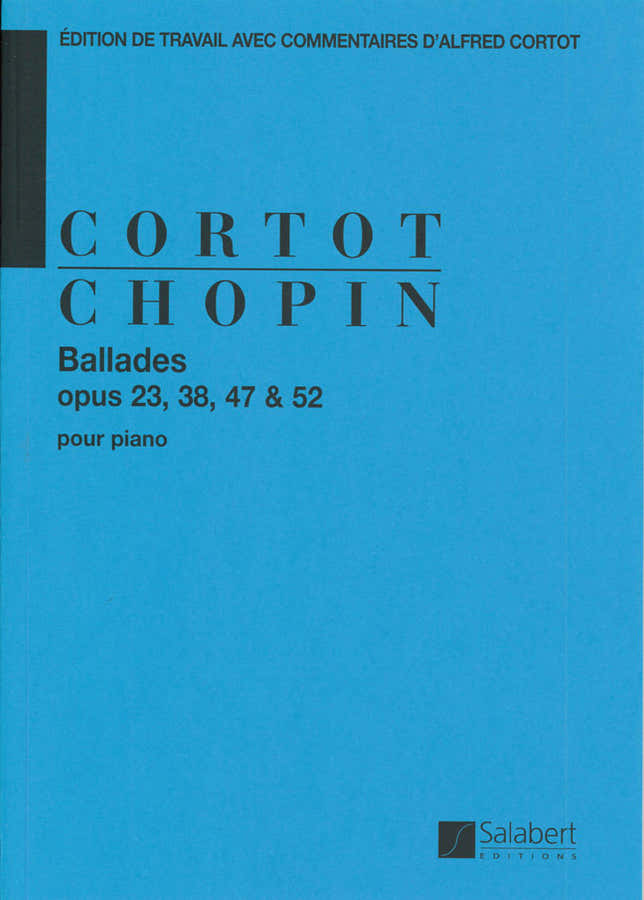 CHOPIN F. - BALLADES - PIANO