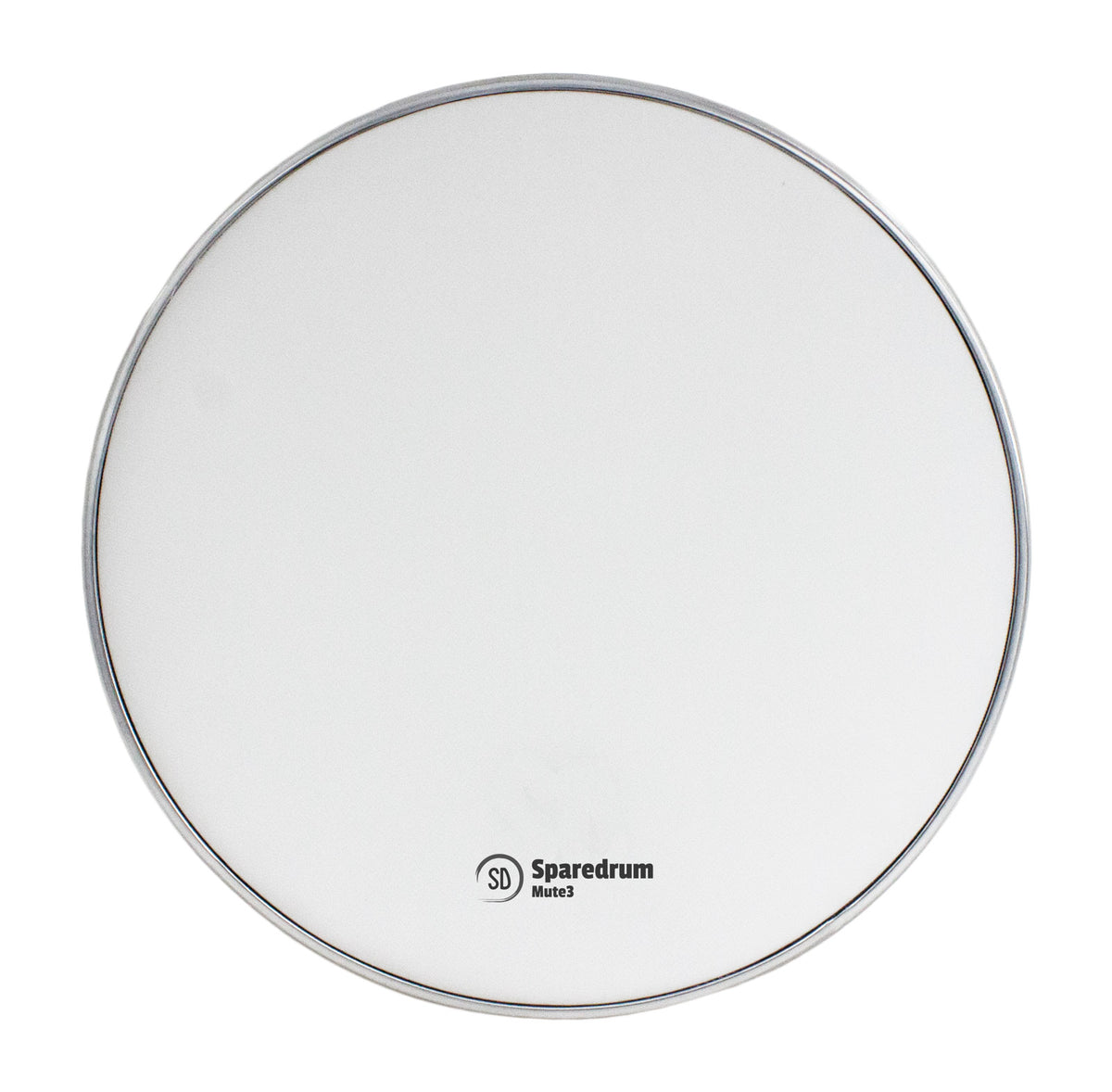 Sparedrum M3W12 - 12" MESH HEAD MUTE 3-PLY - SILENT - WHITE