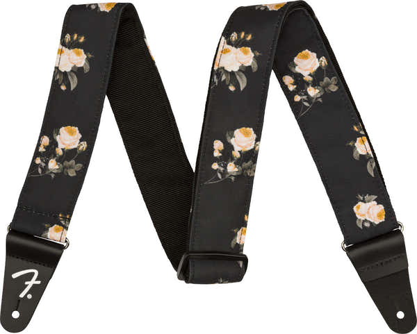 Correa Floral Negra 2