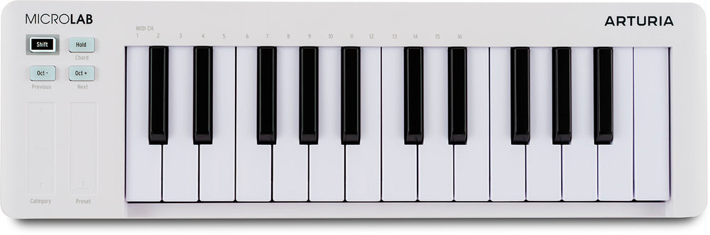 Arturia MicroLab MK3 Blanco
