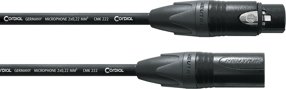Cordial Cable de Micrófono XLR 6 M