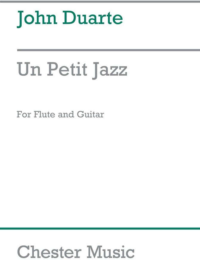 Duarte John -Un Petit Jazz - Flûte & Guitare