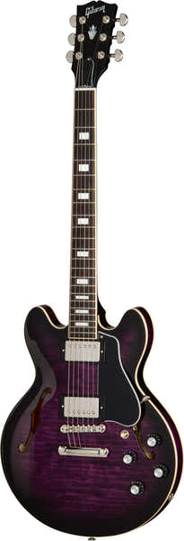 ES-339 Veteado Dark Purple Burst Moderno