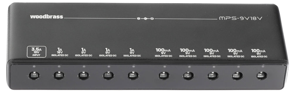 MPS-9V18V, Fuente De Alimentación Slim Para 9 Pedales