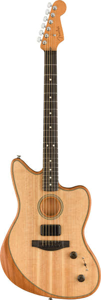 Jazzmaster American Acoustasonic Ebo Natural