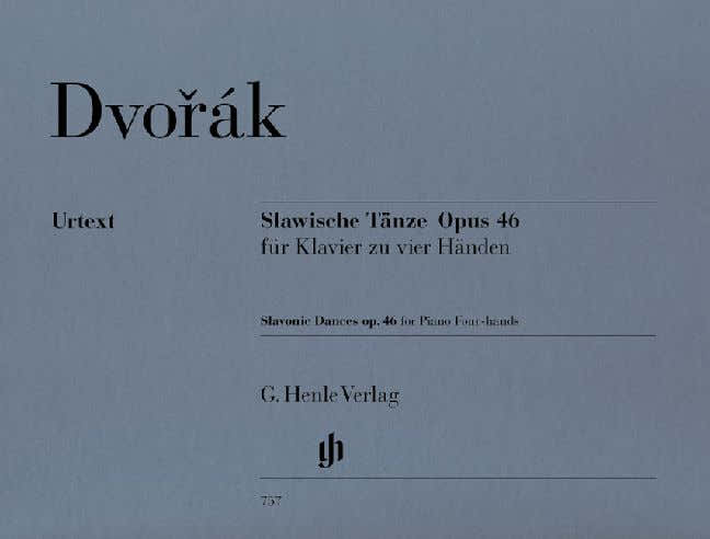 Dvorak A. - Slavonic Dances Op. 46 Piano FOUR-hands