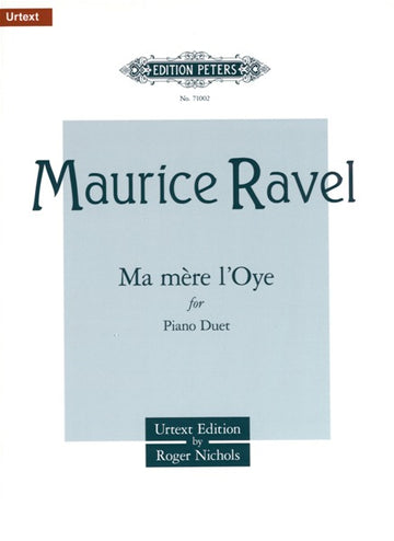 Ravel Maurice - Ma Mere L'oye - Piano 4 Hands