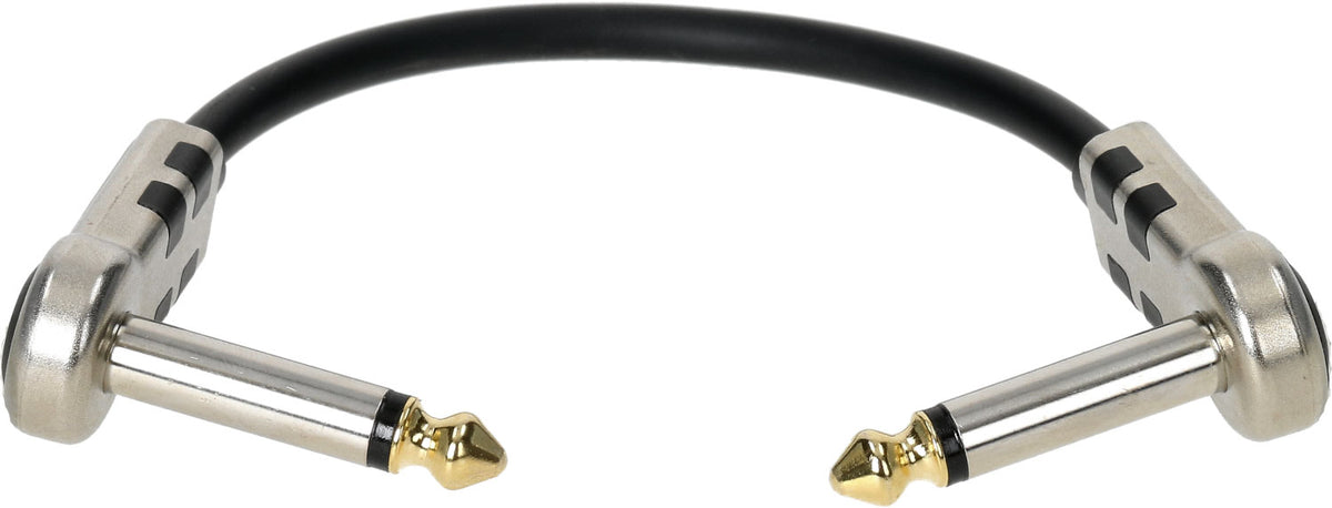 Klotz Cable Patch 15 cm Acodado Extremos Chapados En Oro