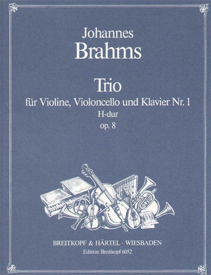 Brahms Johannes - Klaviertrio Nr.1 H-Dur Op.8(2) - Violin Cello Piano