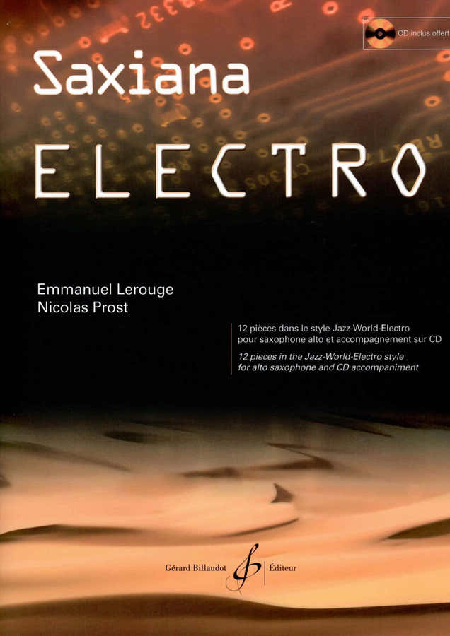 Divers Auteurs - Saxiana Electro - Saxophone Mi B et Piano