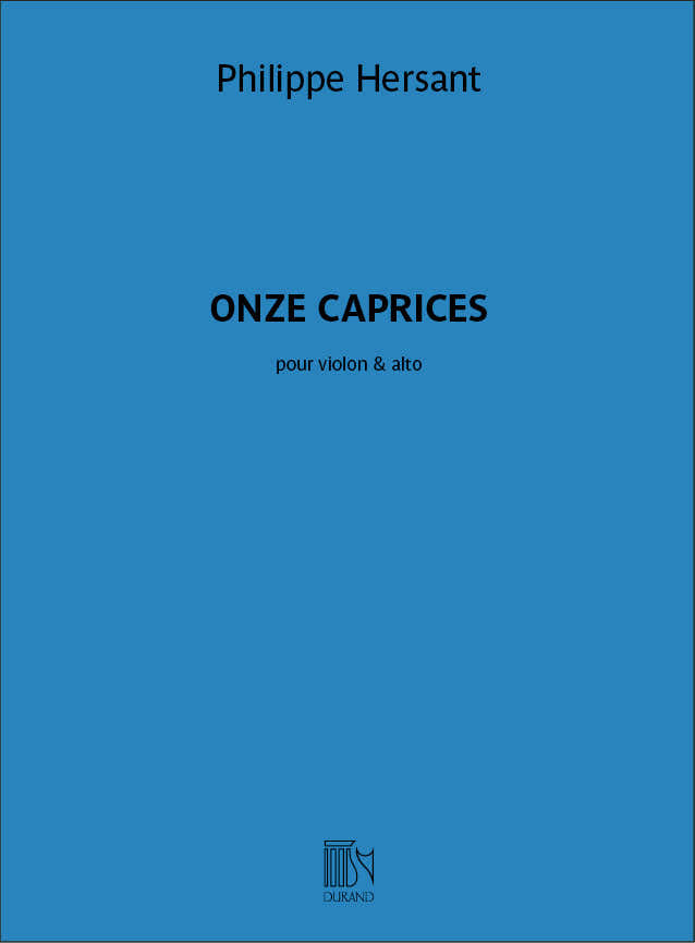 Hersant PH. - Onze Caprices - Violon & Alto
