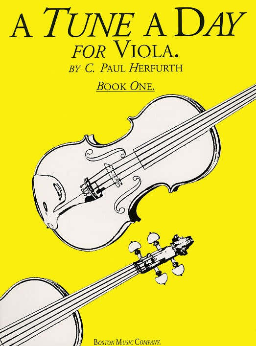 A TUNE A DAY FOR VIOLA BOOK ONE VLA - 1 - VIOLA
