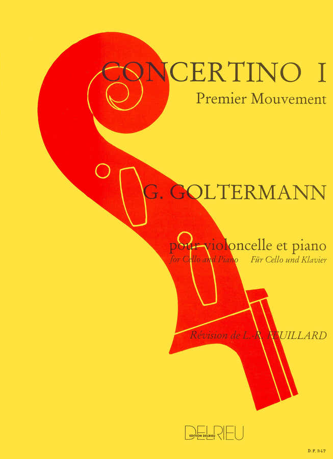 Goltermann Georg - Concerto N°1 Op.14 En La Min. - Premier Mouvement - Violonchelo Piano