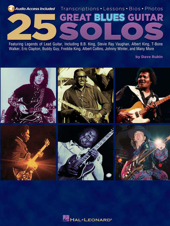 25 Great Blues Guitar Solos With Tab Guitar + Audio En Ligne - Guitar Tab