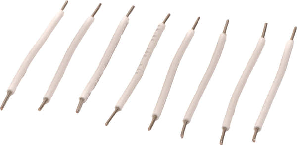 Cable pelado precortado 1,5 - Blanco